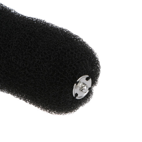 Валик для создания пучка на кнопке, тм ЮНИLOOK, 16-18см, диаметр 4см, нейлон, 3 цвета, #14