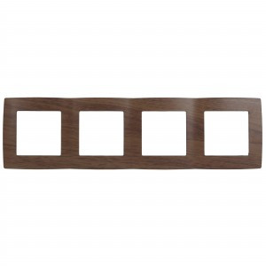 ЭРА 12 рамка СУ 4 мест. венге, 12-5004-10 1599