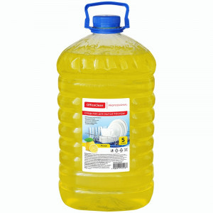 Средство для мытья посуды OfficeClean Professional "Лимон", ПЭТ, 5л