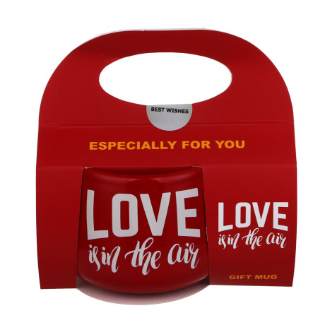 Кружка тм LADECOR "Love", 360 мл, керамика, 2 вида