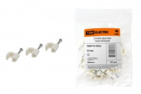 TDM скоба круглая пластиковая 35мм (уп. 50 шт., цена за уп.) (4!) SQ0514-0022