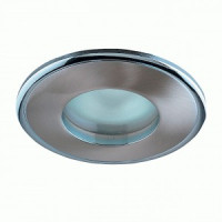 NOVOTECH 369302 NT09 389 никель/хром встр. неповорот. св-к IP65 GU5.3 50W 12V AQUA D85