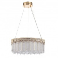 ODEON LIGHT 5091/60L L-VISION ODL25 563 зол./стекло Люстра LED 60W 3700K 4968lm CLEO