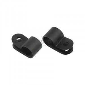 REXANT скоба под винт нейлон 6.6 9 мм, черная (упак. 50 шт.) (10!) 07-4409-1