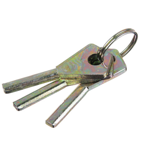 ЕРМАК Замок навесной "Бронь" 60мм с короткой дужкой