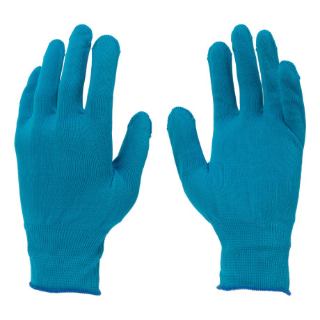 Перчатки Нейлон, 13 класс, цвет ультрамарин, XL