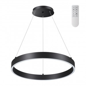 NOVOTECH 358959 OVER NT22 133 черн. повес.св-к димм., пульт ДУ LED 3000К~6000К 50W 220V ITER