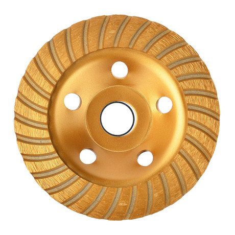 ЕРМАК Чашка алмазная зачистная TURBO 125мм.