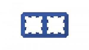 Systeme Electric AtlasDesign ANTIQUE рамка СУ 2 мест. АКВАМАРИН ATN101102 (5!)