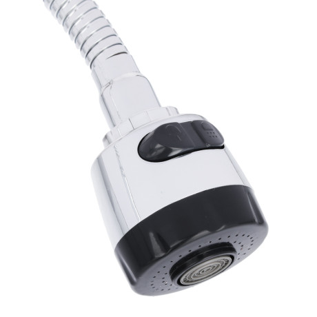 СоюзКран Смеситель для кухни, гибкий излив, керам. картридж 40мм, хром, цинк, SK01-F128