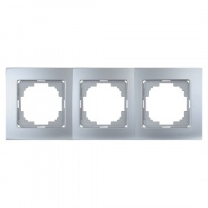 Nilson TOURAN  рамка СУ 3 мест. серебро 24130093