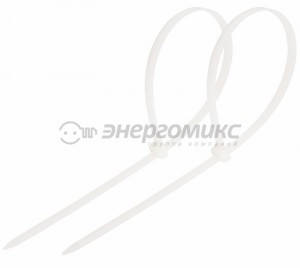 REXANT хомут нейлоновый белый 7,6х500 (уп. 100шт., цена за уп.) 07-0502