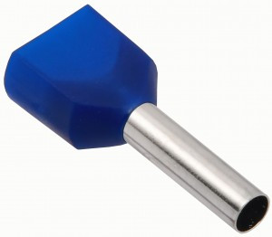 IEK GENERICA наконечник изолир. НШВИ2 2,5-12 синий (100шт) UGN31-012-D25-100-G