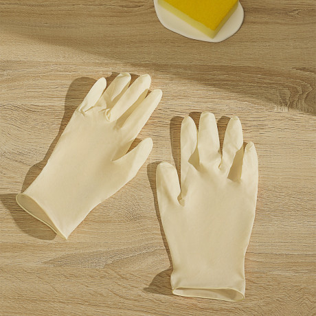 VETTA Набор перчаток 10 шт, латекс, р-р M