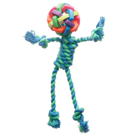 Игрушка для животных "Человек с мячом" 25 см NA2635