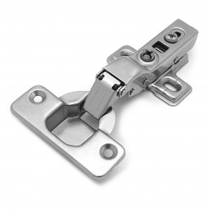 Петля мебельная полунакладная с доводчиком Clip-On 1110 (комп-т2 шт, цена за комп) (100)  StahlBuro