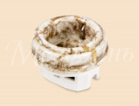 МЕЗОНИНЪ роз. СУ 1 мест. (земля) без рамки 16А МРАМОР фарфор GE70301-19k