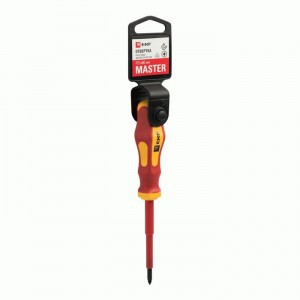 EKF Master отвертка диэл. крестовая PZ1x80 мм 1000В pz-1-80-mas-in