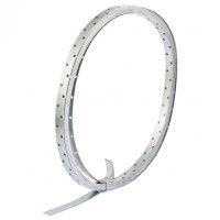 Лента перфорированная монтажная, 2 мм, LM 2см х 10 м, отвер. 4.5-5 мм, цинк Сибртех