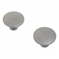 Ручка-кнопка мебельная A507 SC мат. хром 2шт  (цена за пару (50, 500) StahlBuro