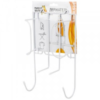 Держатель настенный для утюга и гладильной доски W4973, 17*11*30см, металл, 102844 Рыжий кот