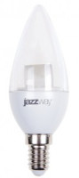 Jazzway Свеча прозрачная E14 7W(540lm) 4000K 4K 110x37 PLED-SP CLEAR C37 .2853127