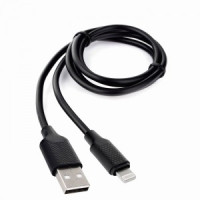 Дата-кабель USB(A)шт. - 8pin шт.(iphone) Cablexpert серия Classic 2, 2.1A,1м,черн, кор.,подвес,17901