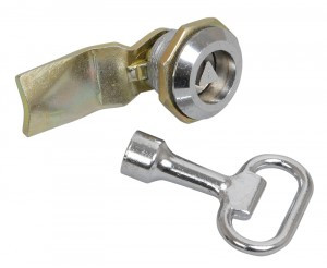 IEK замок-защелка метал. почтовый (для шкафов/щитов) с трехгр. ключом IP54 (22-25/44) YZK21-00