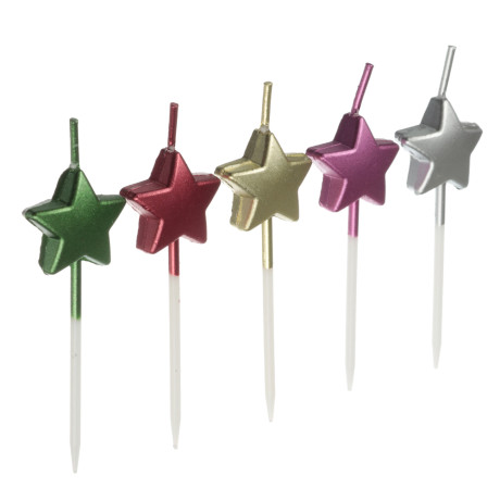 FNtastic Свечи для торта фигурные, парафин, 3 дизайна