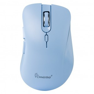 Мышь беспроводная бесшумная Smartbuy 616AG голубая (SBM616AGB)/40