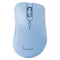 Мышь беспроводная бесшумная Smartbuy 616AG голубая (SBM616AGB)/40