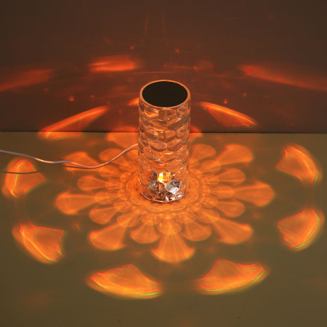 Светильник LED, USB, акрил, 8х18см