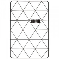 Органайзер-решетка, 60*40см, в комплекте 10 клипс, металл, дерево, 7127 Волшебная страна