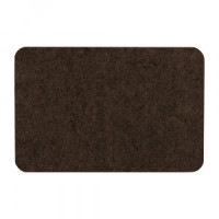 Коврик придверный вл/впит Ребристый Slim 40*60см,коричневый,ворс п/э,подложка TPR,24384/ VORTEX