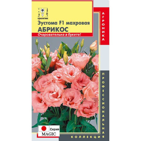 Эустома Мэджик Абрикос махр. Плазма Ц