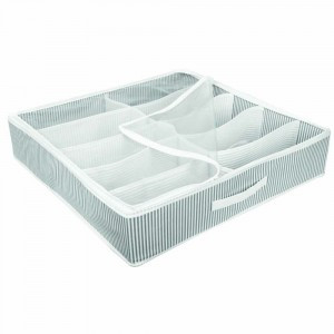 Органайзер д/xранения обуви LINE 40л 580x580x120мм светло-серый 411957030 Бытпласт