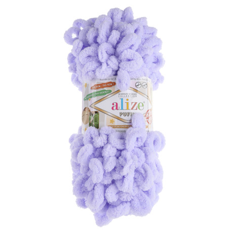 Пряжа Puffy/Ализе 100г/9,5м 100% Микрополиэстер (146-лаванда)