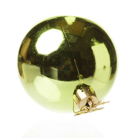 Шар Т173-8 6шт 6см (глянцевые)лайм (120/140)