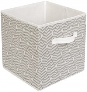 Короб для хранения, 30x30x30 см, мат. нетканый, принт-геометри, 19357, Geometry, Еврогарант