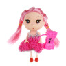 ИГРОЛЕНД Кукла 11 см с аксессуарами, PP, ABS, 21,5х4,5х16,5см, 3 дизайна