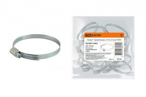 TDM Хомут червячный, d 16-25 мм  SQ1807-0302