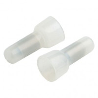 General концевой изолирующий зажим КИЗ GKIZ-1-2,5-W, 1-2,5 мм2, белый, (уп.100 шт цена за уп) 475419