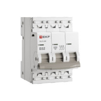 EKF автоматический выкл. ВА 47-63N 3P 32А (D) 6кА PROxima M636332D