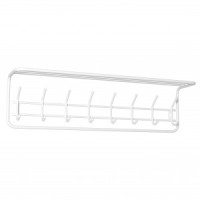 Вешалка с полкой (8 крюч.) 98*26,5*22см (БЕЛЫЙ) ВСП169Б под заказ ЗМИ