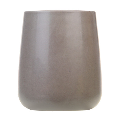 VETTA Стакан для ванной комнаты, 400 мл, 10,4x9x9 см, керамика, "Космос", мокко