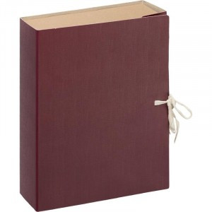 Короб архивный с завязками 120мм Attache Economy,БВ,клапанмикрогофрокартон 893822