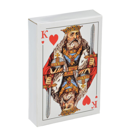 Карты игральные классические, 54 карты, высший сорт, 57х88мм, бумага