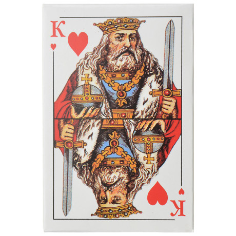 Карты игральные классические, 54 карты, высший сорт, 57х88мм, бумага