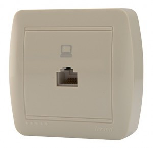 Lezard DEMET роз. ОУ 1 мест. комп. крем (основание PBT, корпус PC) 711-0300-139