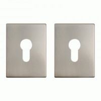 Накладка для ц/м (пара) БУЛАТ НДЦ 02.08 ФЕРОНА матовый никель (10,100)